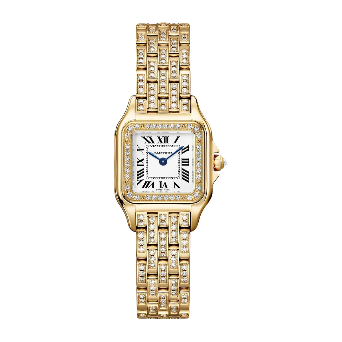 Panthère de Cartier Small Model | 22mm, 18K Yellow Gold, White Dial - image 1