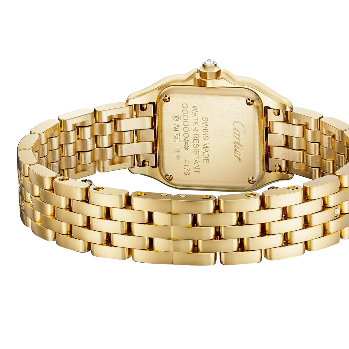 Panthère de Cartier Small Model | 22mm, 18K Yellow Gold, White Dial - image 3
