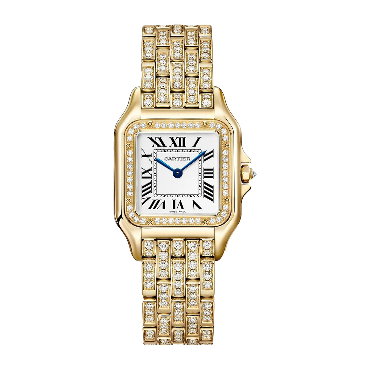 Panthère de Cartier Medium Model | 27mm, 18K Yellow Gold, White Dial - image 1