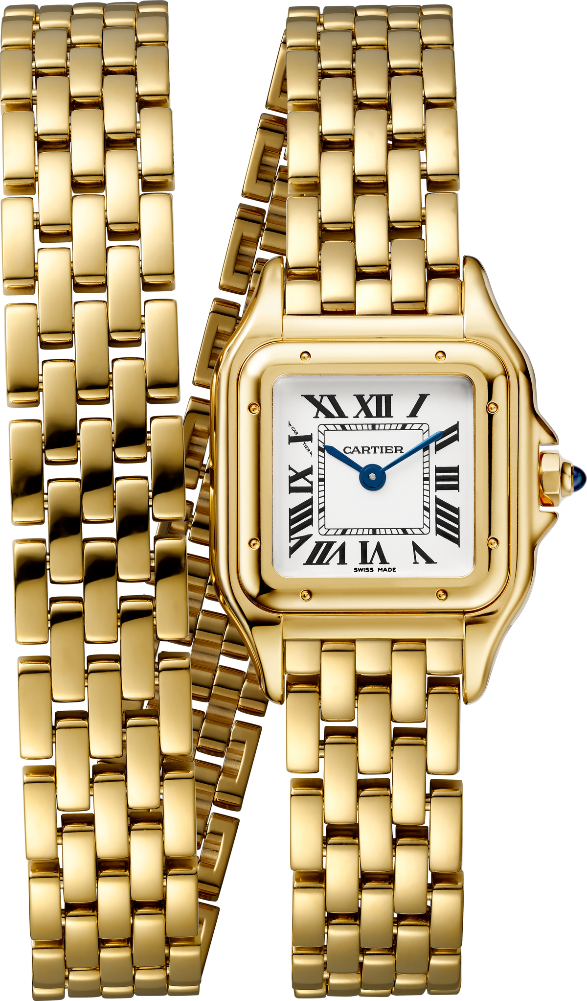 Panthère de Cartier Small Model | 22mm, 18K Yellow Gold, White Dial, Ref. WGPN0046 - image 2