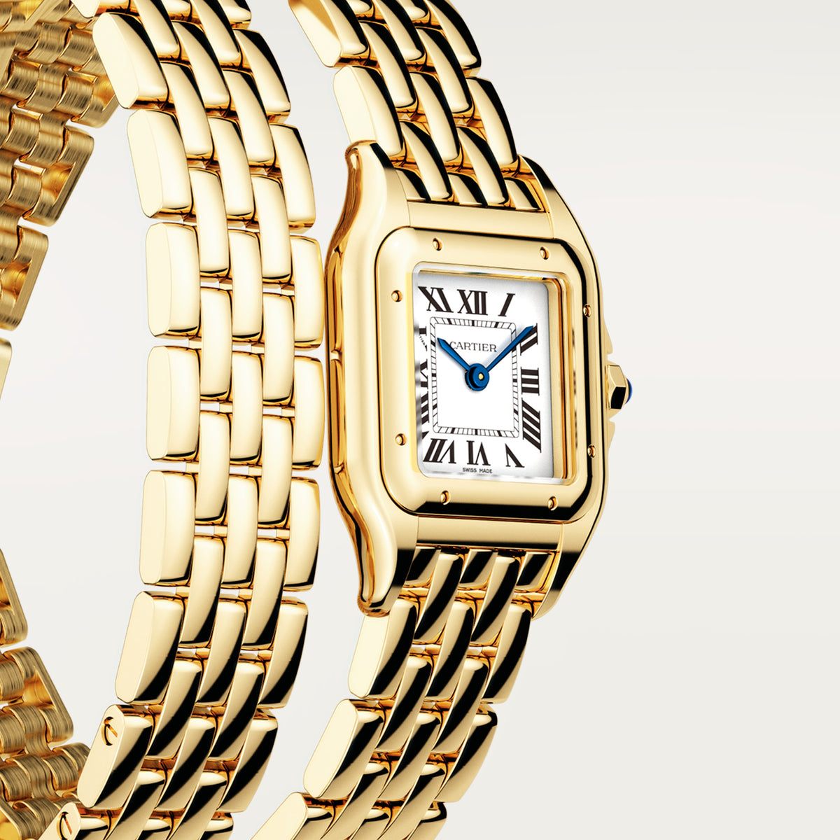 Panthère de Cartier Small Model | 22mm, 18K Yellow Gold, White Dial, Ref. WGPN0046 - image 3