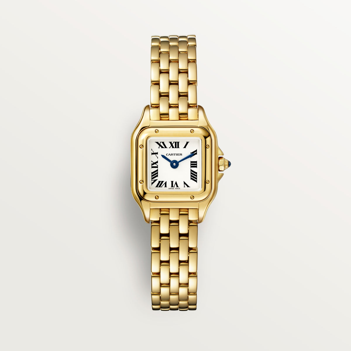 Panthère de Cartier Mini Model | 19mm, 18K Yellow Gold, Silver Dial, Ref. WGPN0048 - image 1