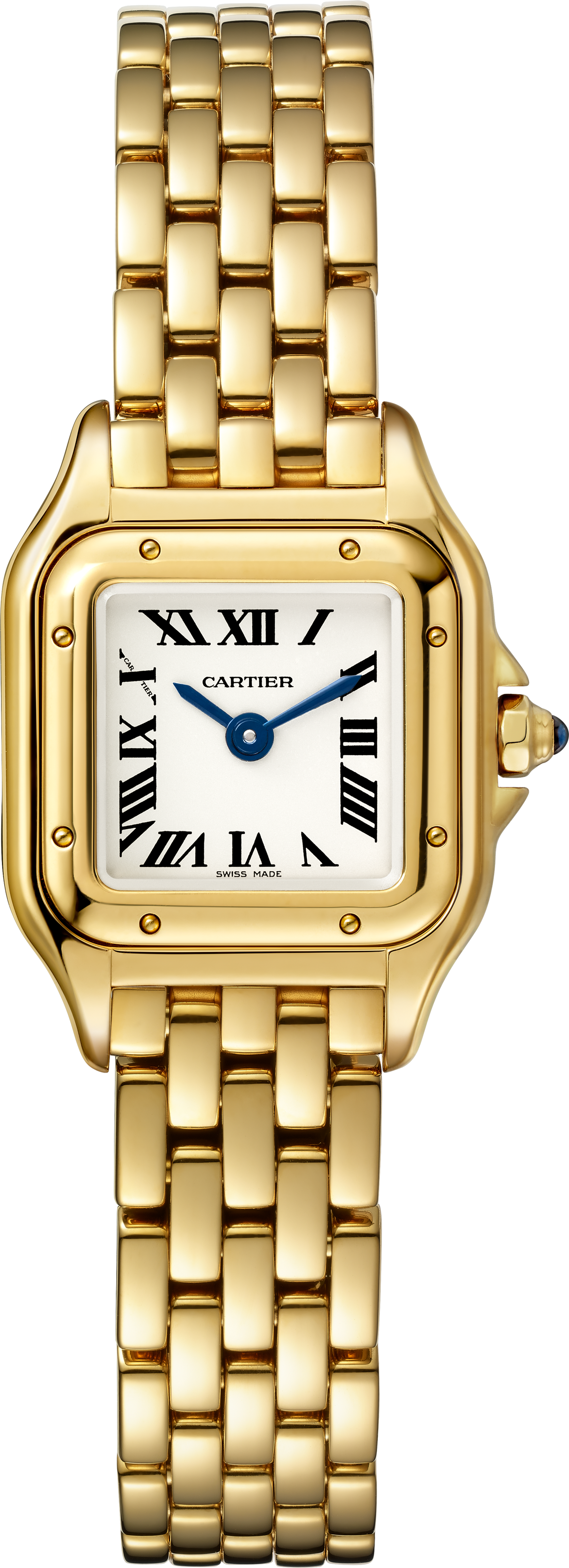 Panthère de Cartier Mini Model | 19mm, 18K Yellow Gold, Silver Dial, Ref. WGPN0048 - image 2