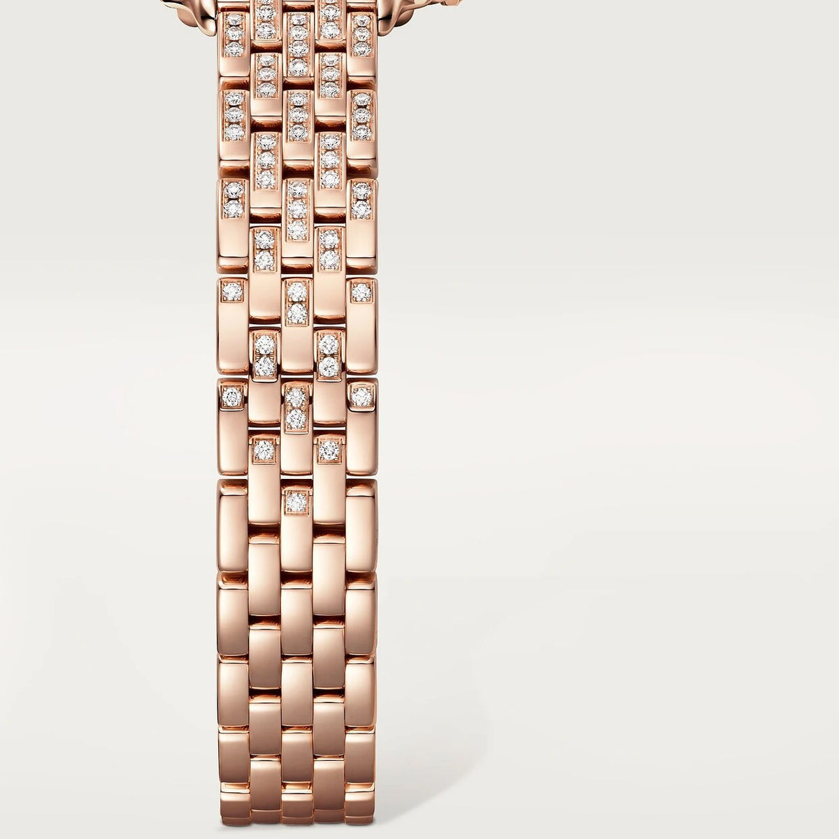 Panthère de Cartier Mini Model | 20mm, 18K Rose Gold, Silvered Dial - image 2