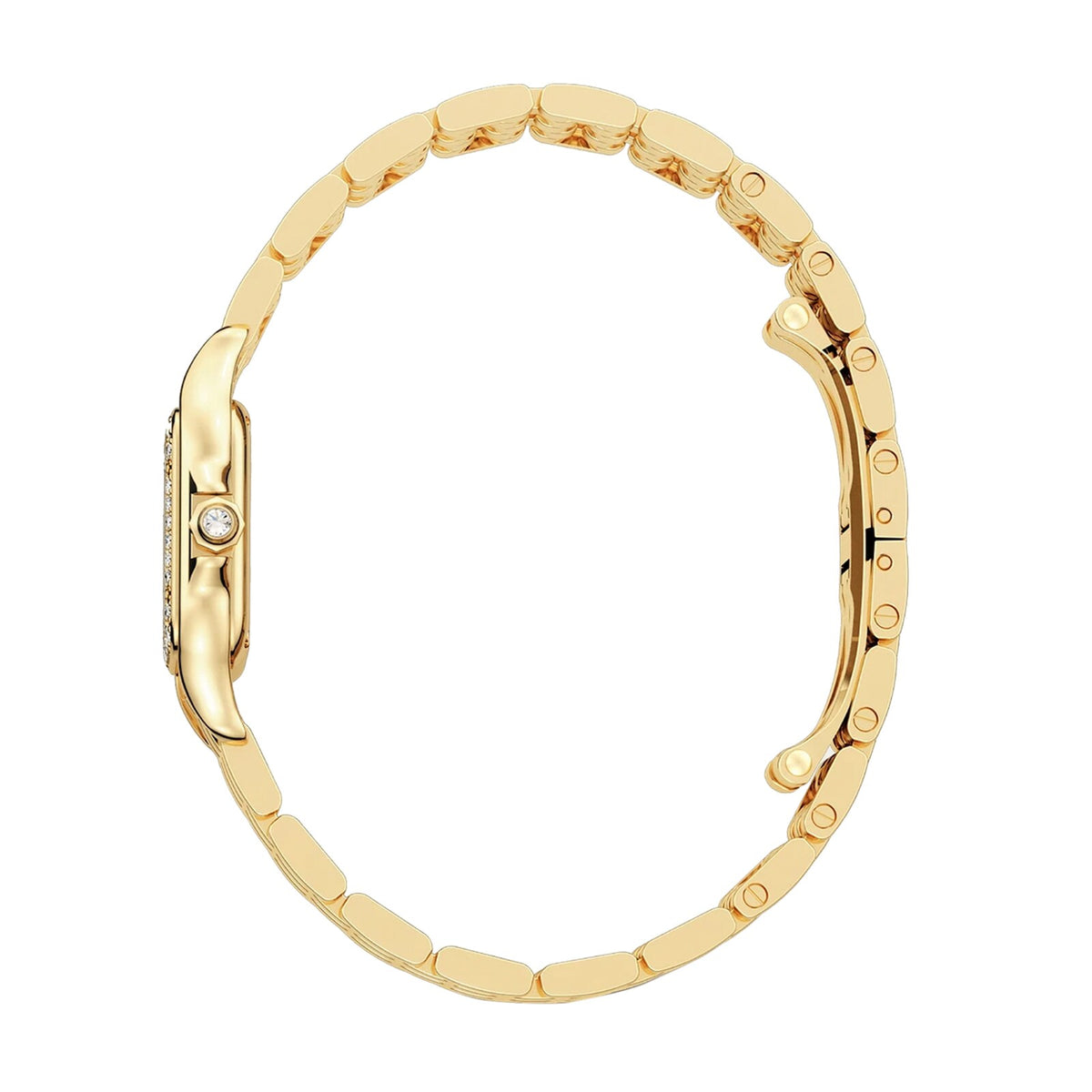 Panthère de Cartier Small Model | 22mm, 18K Yellow Gold, Silvered Dial - image 2