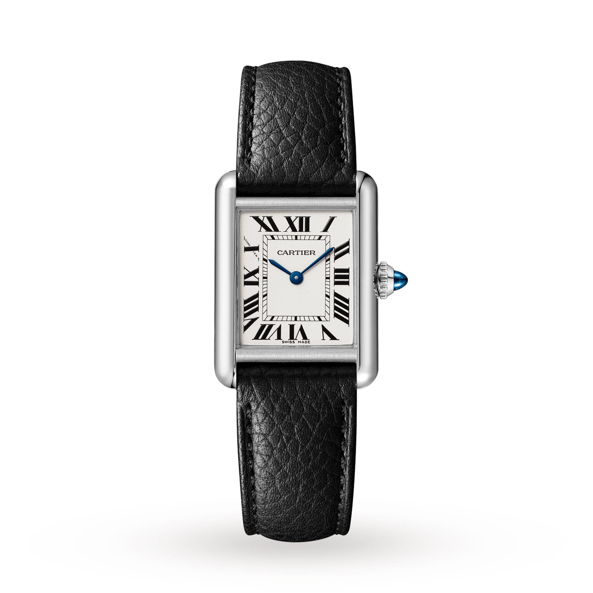 Tank Must de Cartier Small Model | 22mm, Steel, Leather, White Dial, Ref. WSTA0135 - image 1