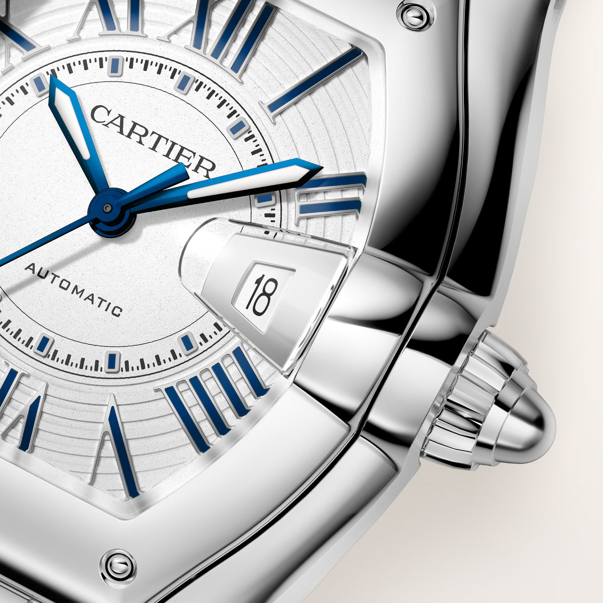 Roadster Medium Model | 35mm, Stainless Steel, Silver Dial - image 4