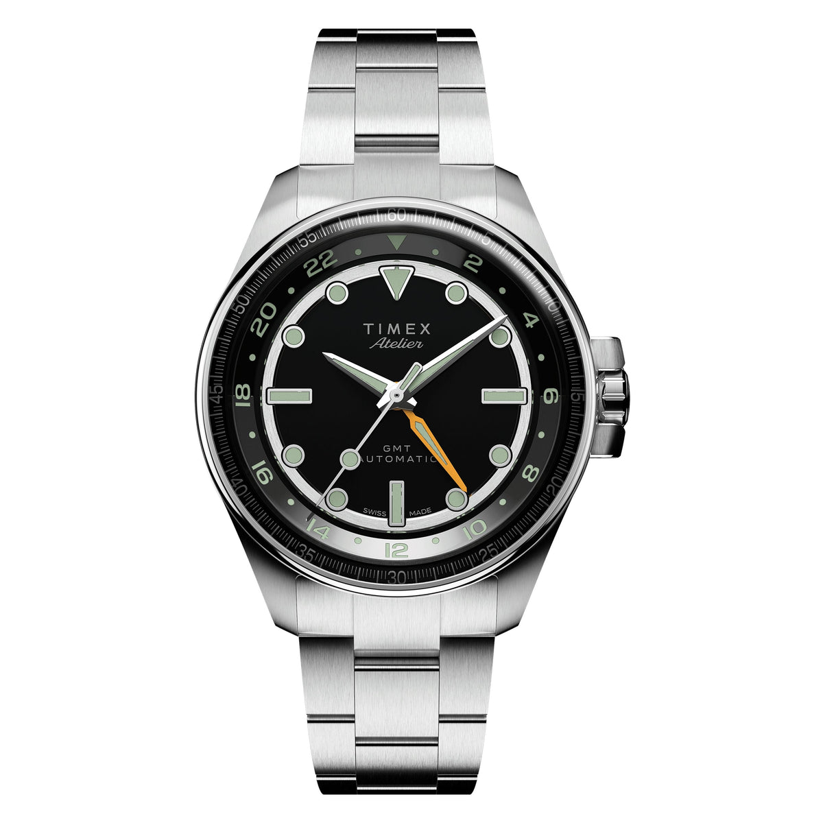Atelier GMT24 M1a | 40mm, Steel, Black Dial - image 1