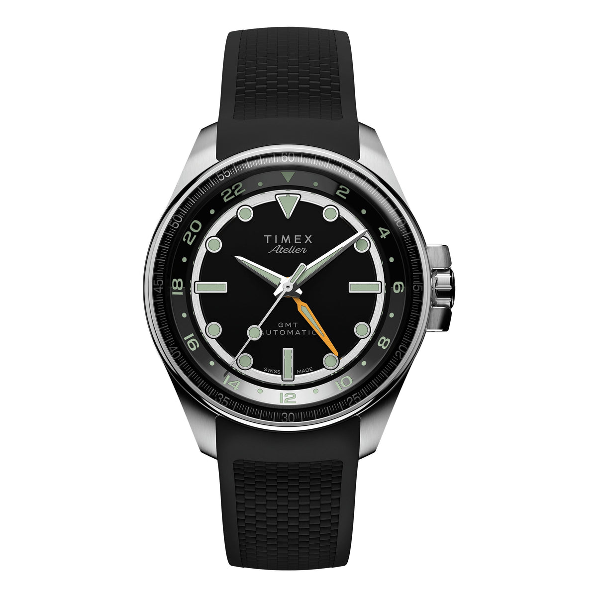 Atelier GMT24 M1a Swiss Made Automatic | 40mm, Steel, Black Dial - image 1