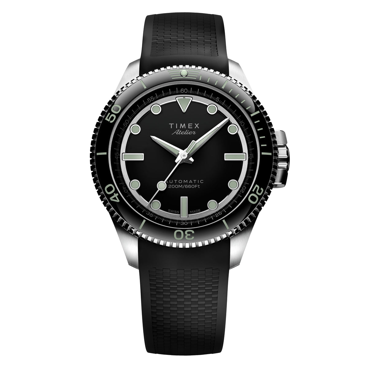 Atelier Marine M1a 41mm Swiss Made Automatic | 41mm, Steel, Black Dial - image 1