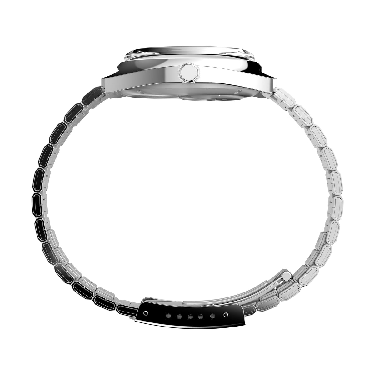 Q Timex 1975 Enigma Reissue | 37mm, Steel, Blue Dial - image 2