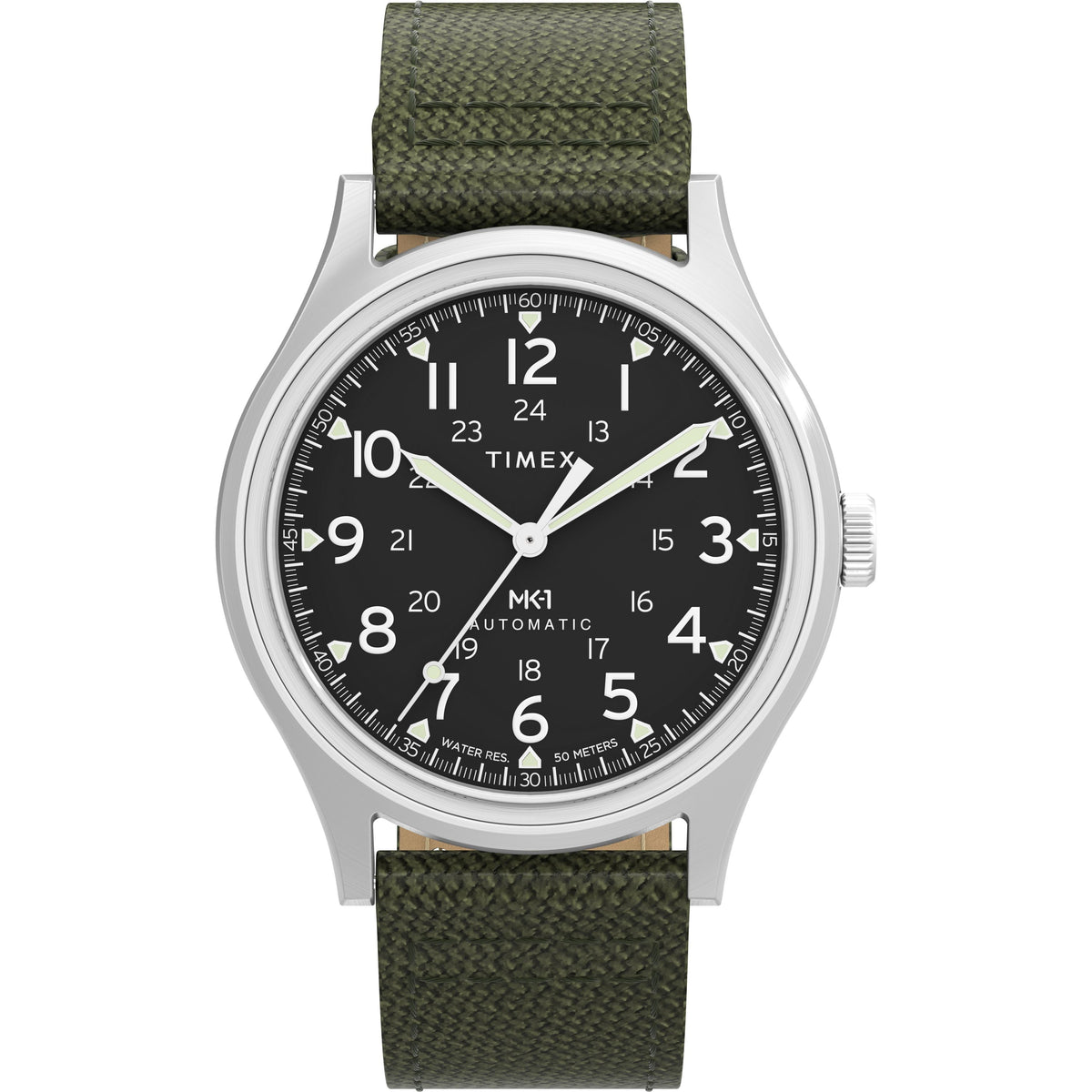 MK1® Automatic | 40mm, Steel, Fabric, Black Dial - image 1
