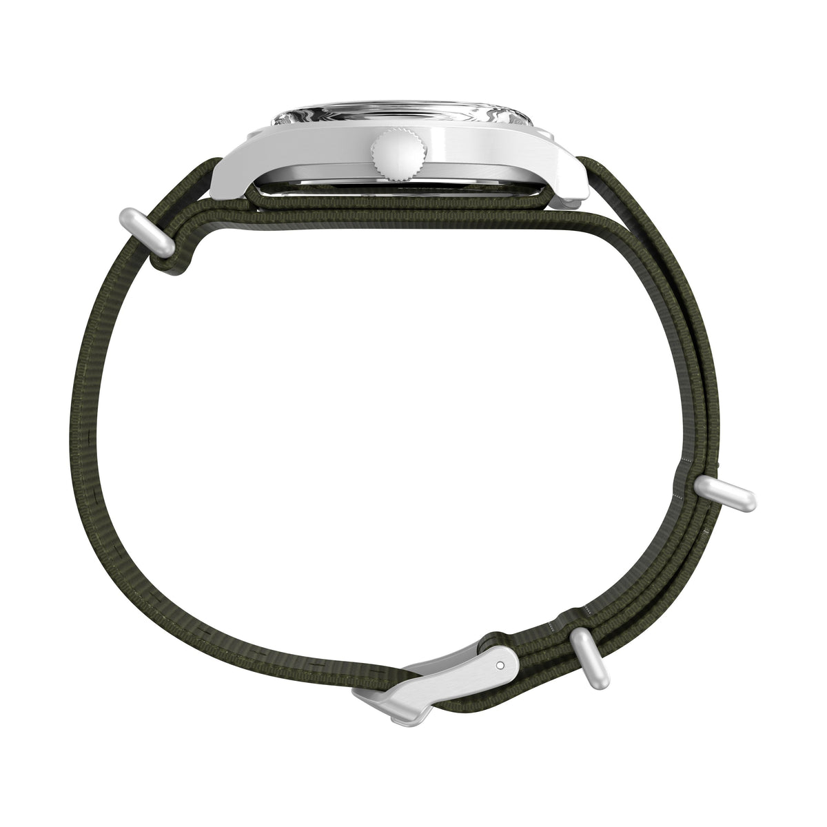 MK1® Hand-Wound | 36mm, Steel, 18K Rose Gold Plated Steel, Black Dial - image 2