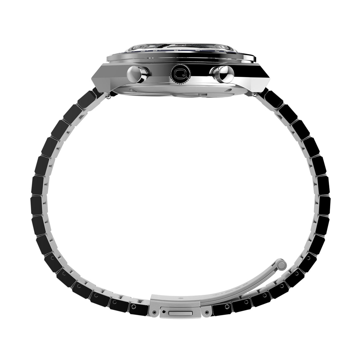 Q Chronograph | 40mm, Steel, White Dial - image 2