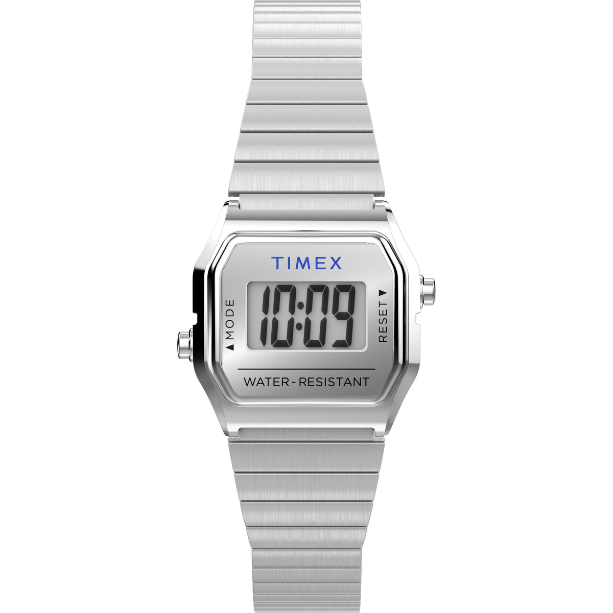 Teeny Tiny | 20mm, Steel, Black Dial, Silver Bezel - image 1