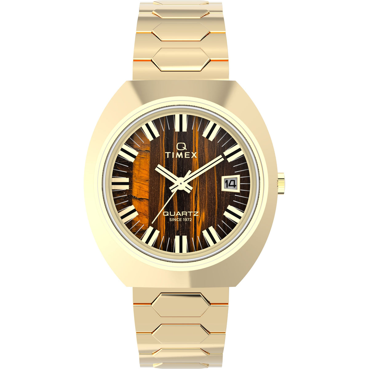 Q 1972 Time Machine Reissue | 39mm, Steel, Brown Dial - image 1