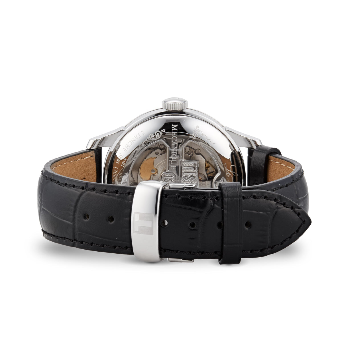 Le Locle Powermatic 80 | 39.5mm, Steel, Leather, Silver Dial - image 3
