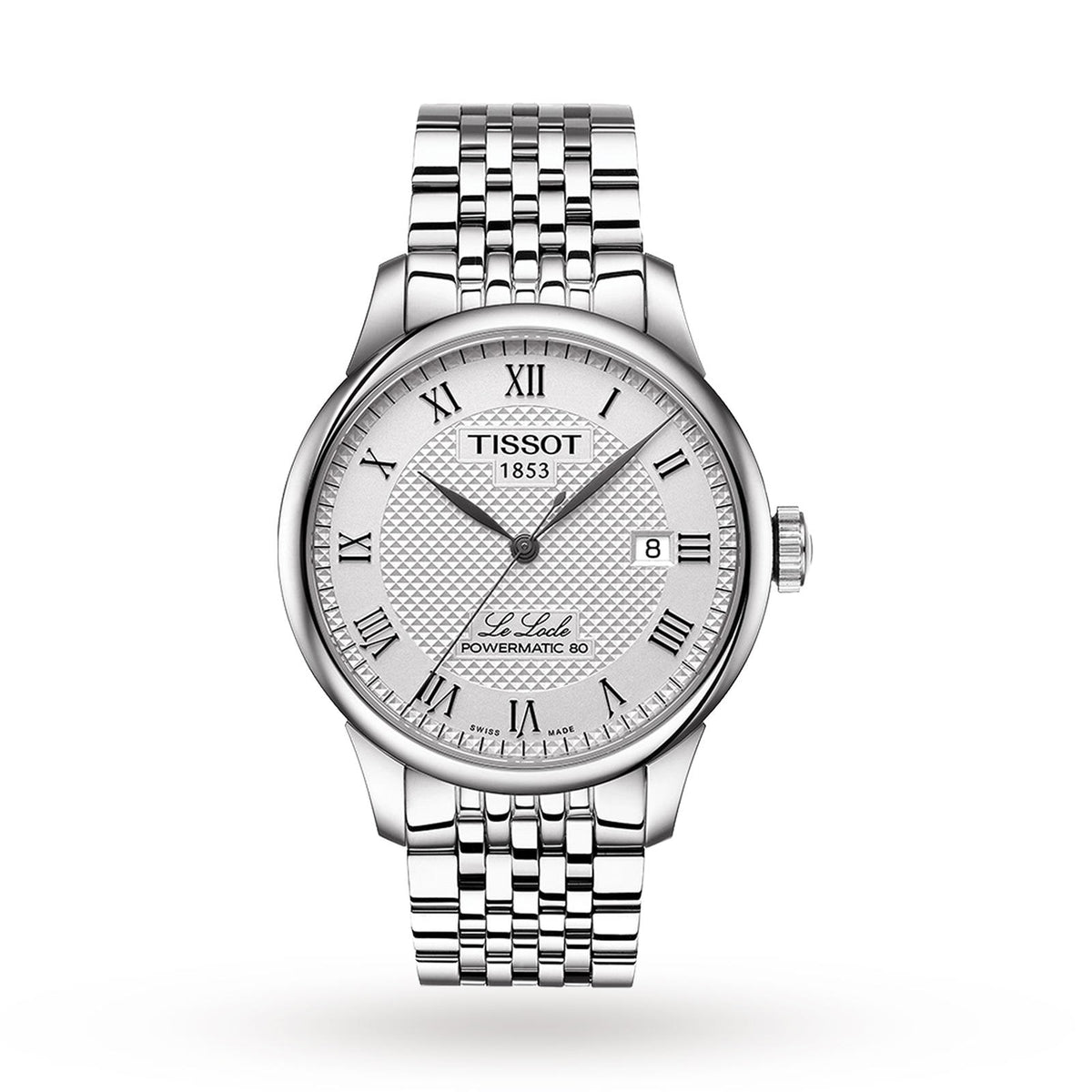 Le Locle Powermatic 80 | 39.5mm, Steel, Silver Dial - image 1