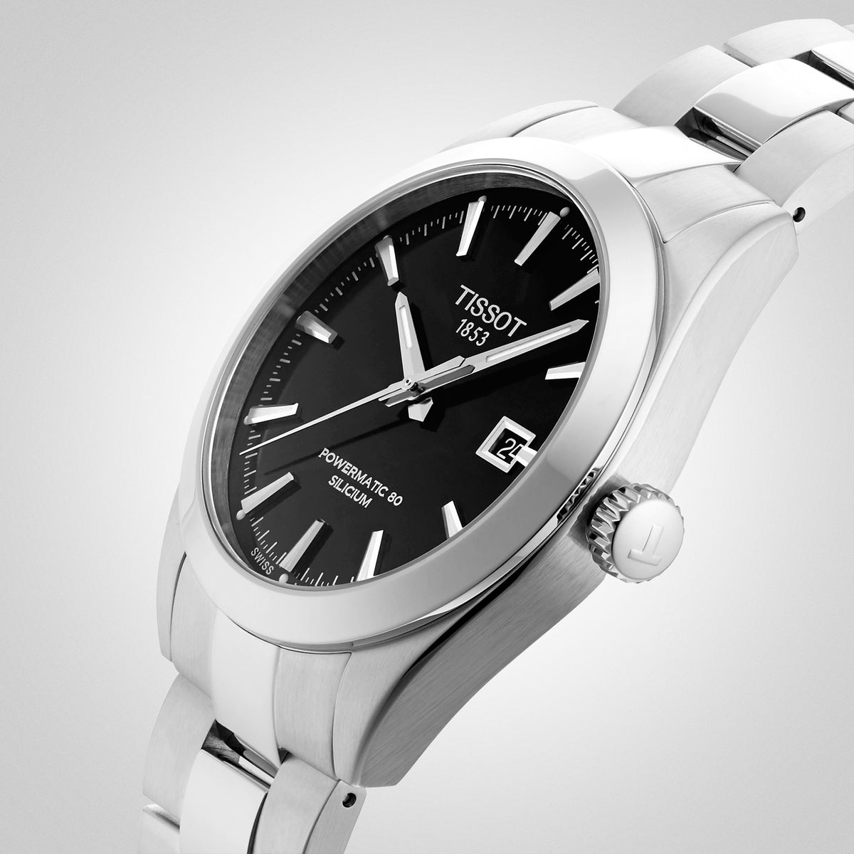 Gentleman Powermatic 80 Silicium | 40mm, Steel, Black Dial - image 2