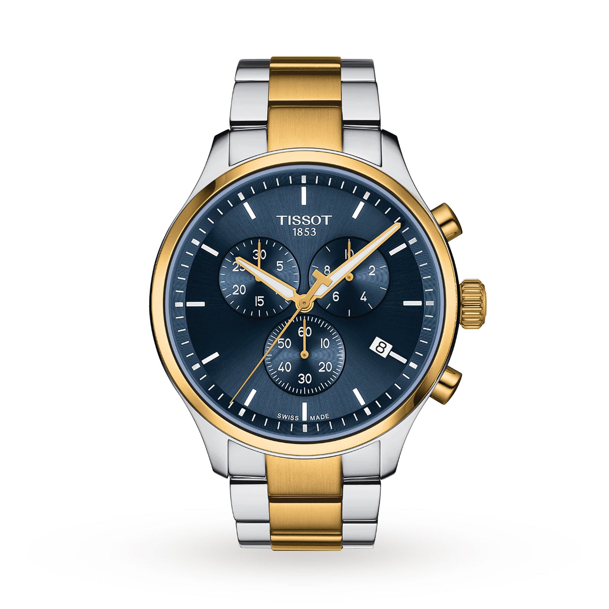 Chrono XL Classic | 45mm, Steel, Two-Tone Steel & PVD Yellow Gold, Blue Dial - image 1