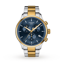 Chrono XL Classic | 45mm, Steel, Two-Tone Steel & PVD Yellow Gold, Blue Dial - image 2