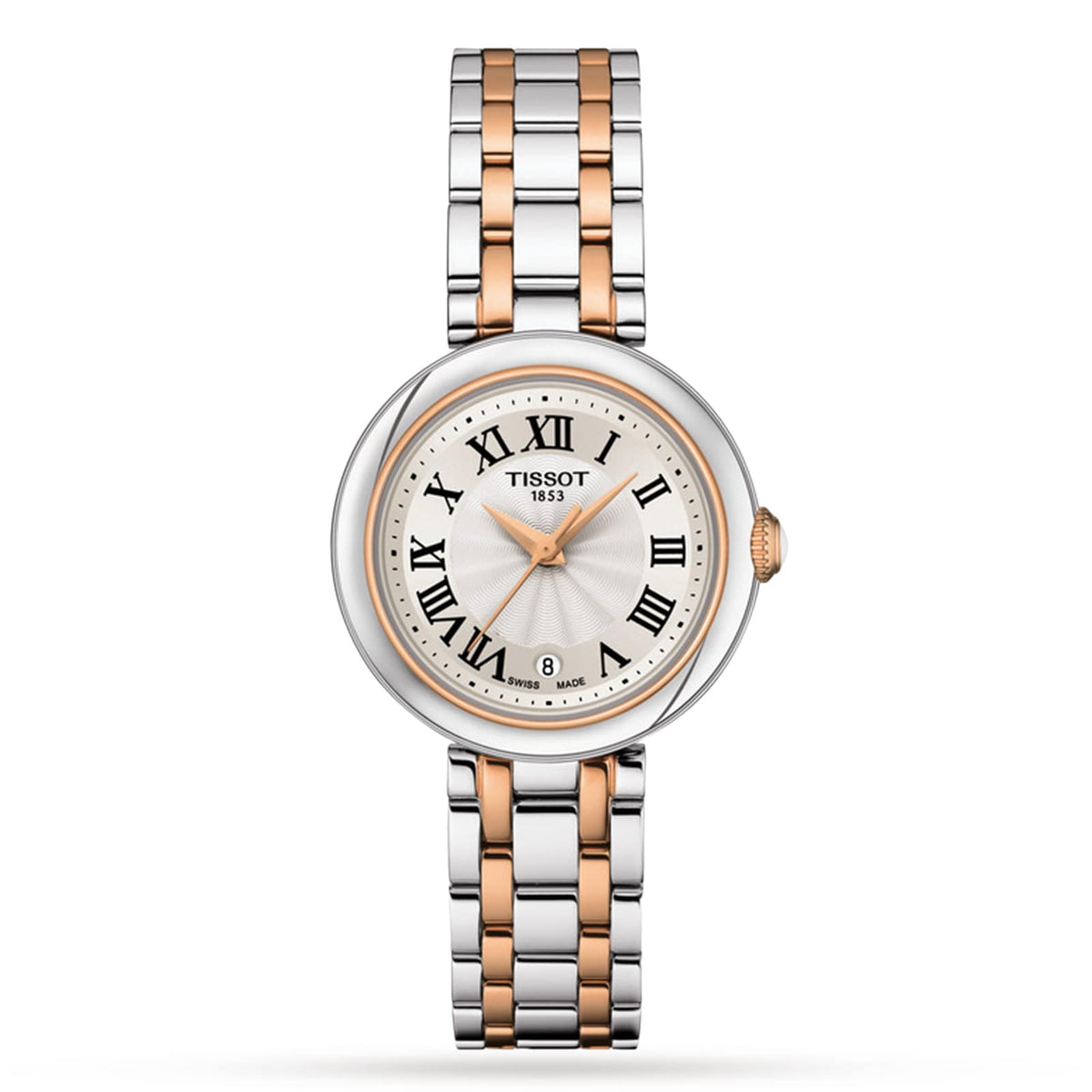 Bellissima Small | 26mm, Steel, Two-Tone Steel & PVD Rose Gold, Silver Dial - image 1