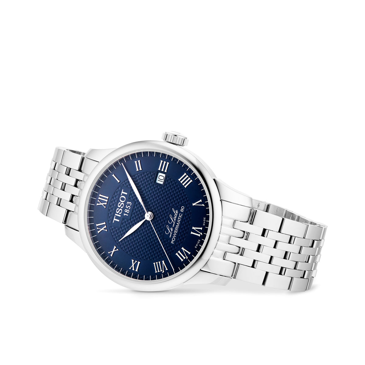 Le Locle Powermatic 80 | 39.5mm, Steel, Blue Dial - image 3