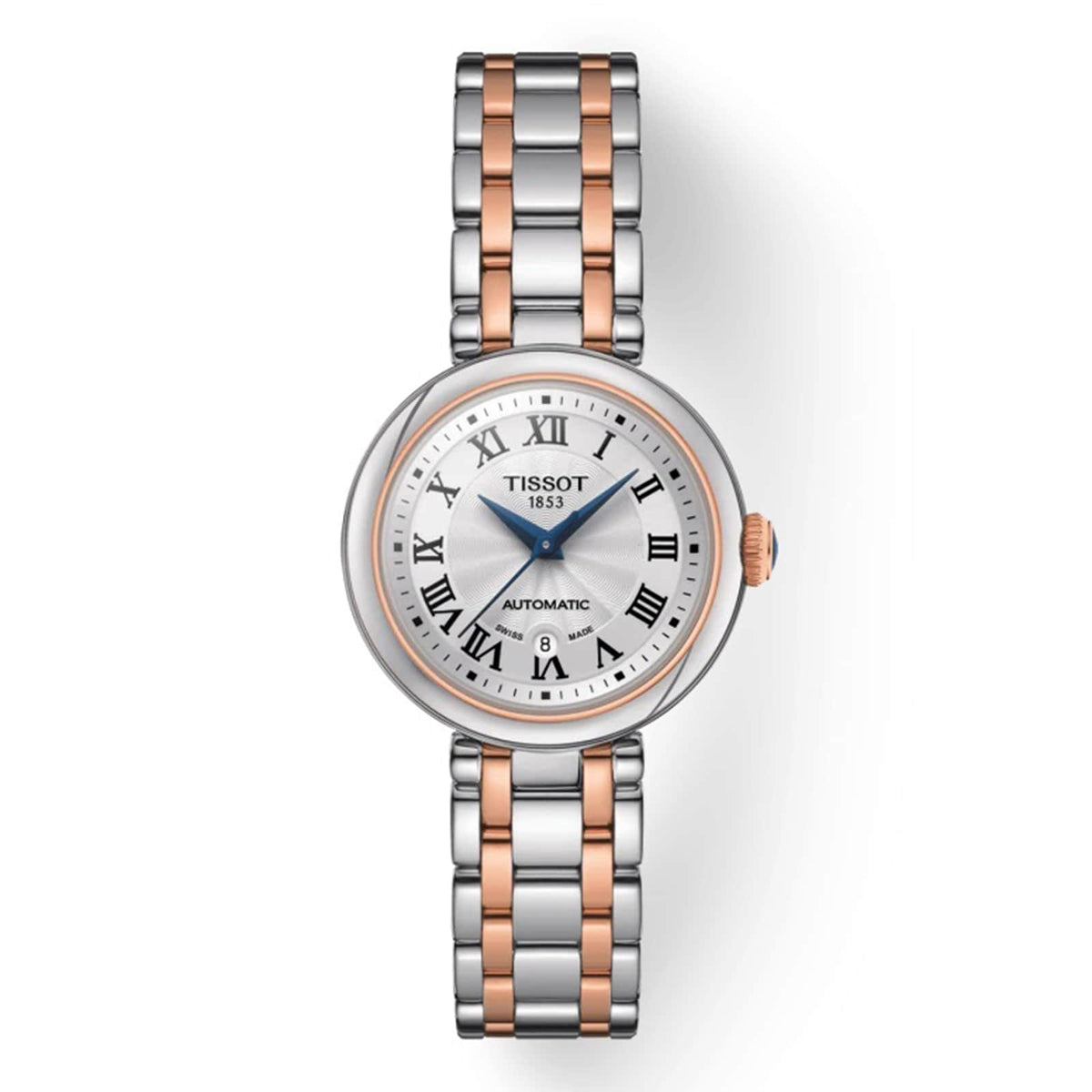 Bellissima Automatic | 29mm, Two-Tone Steel & PVD Rose Gold, Silver Dial - image 1
