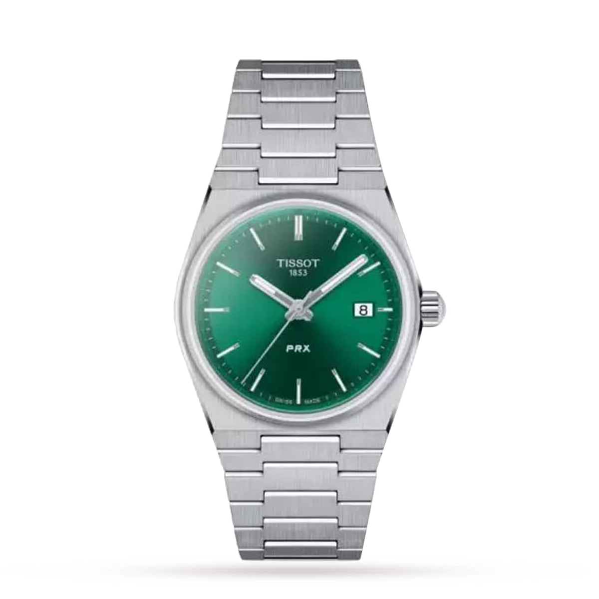PRX | 35mm, Steel, Green Dial - image 1