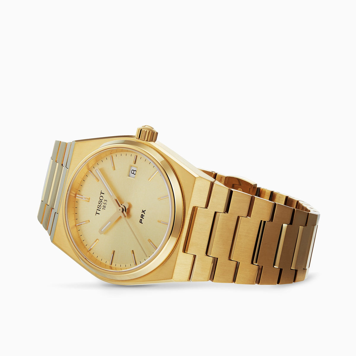 PRX | 35mm, Two-Tone Steel & PVD Yellow Gold, Gold Dial - image 2