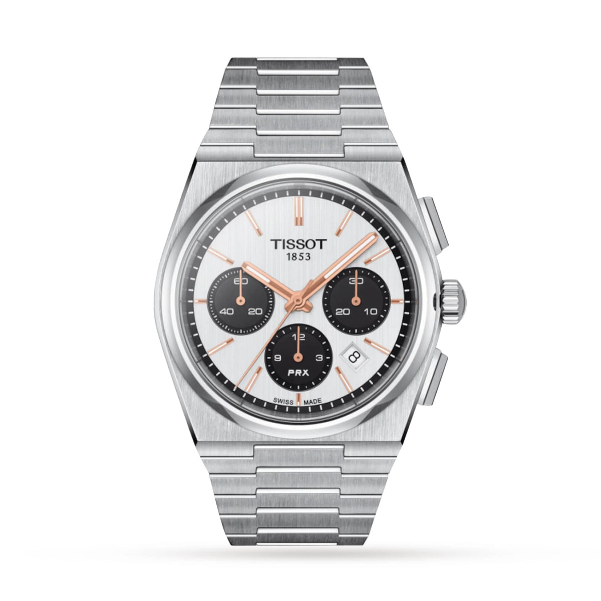 PRX Automatic Chronograph | 42mm, Steel, Silver Dial - image 1