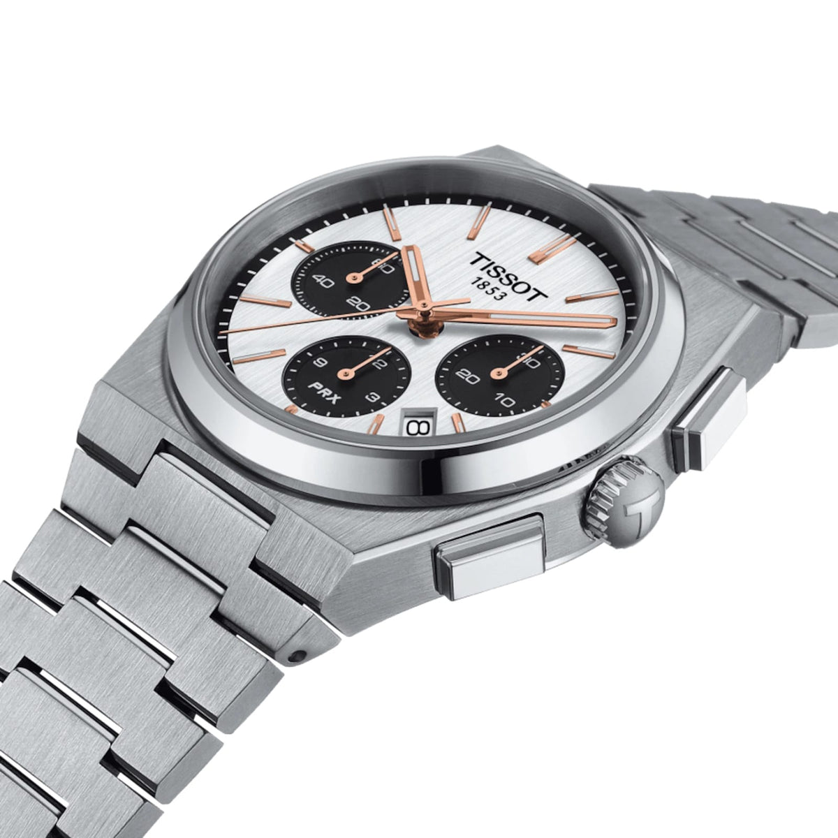 PRX Automatic Chronograph | 42mm, Steel, Silver Dial - image 3