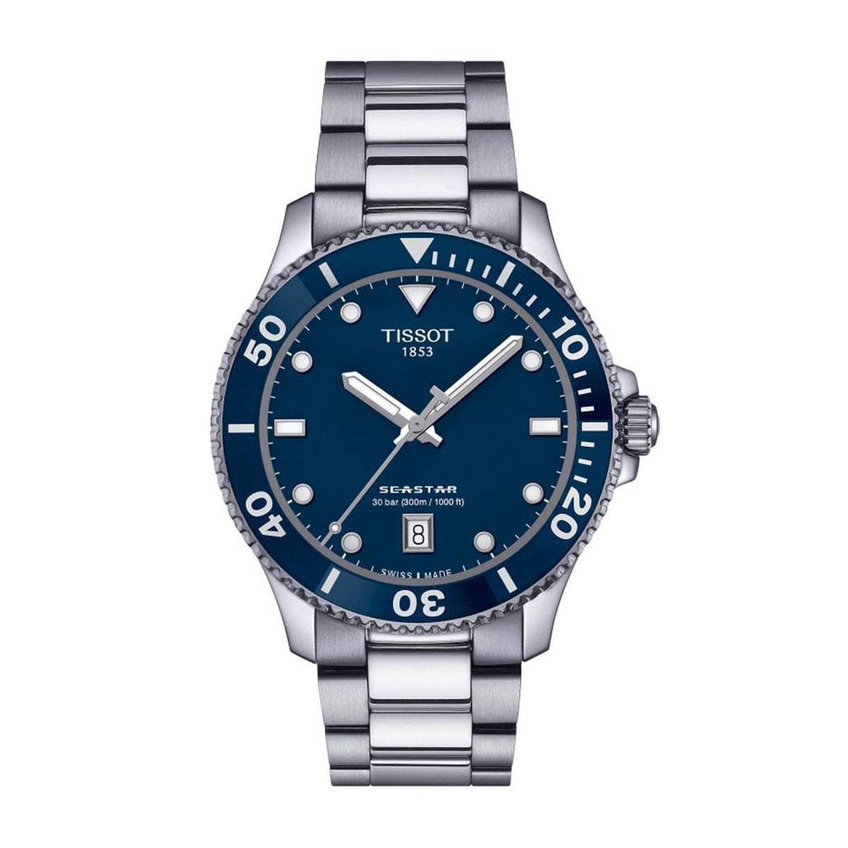 Seastar 1000 | 40mm, Steel, Blue Dial - image 1