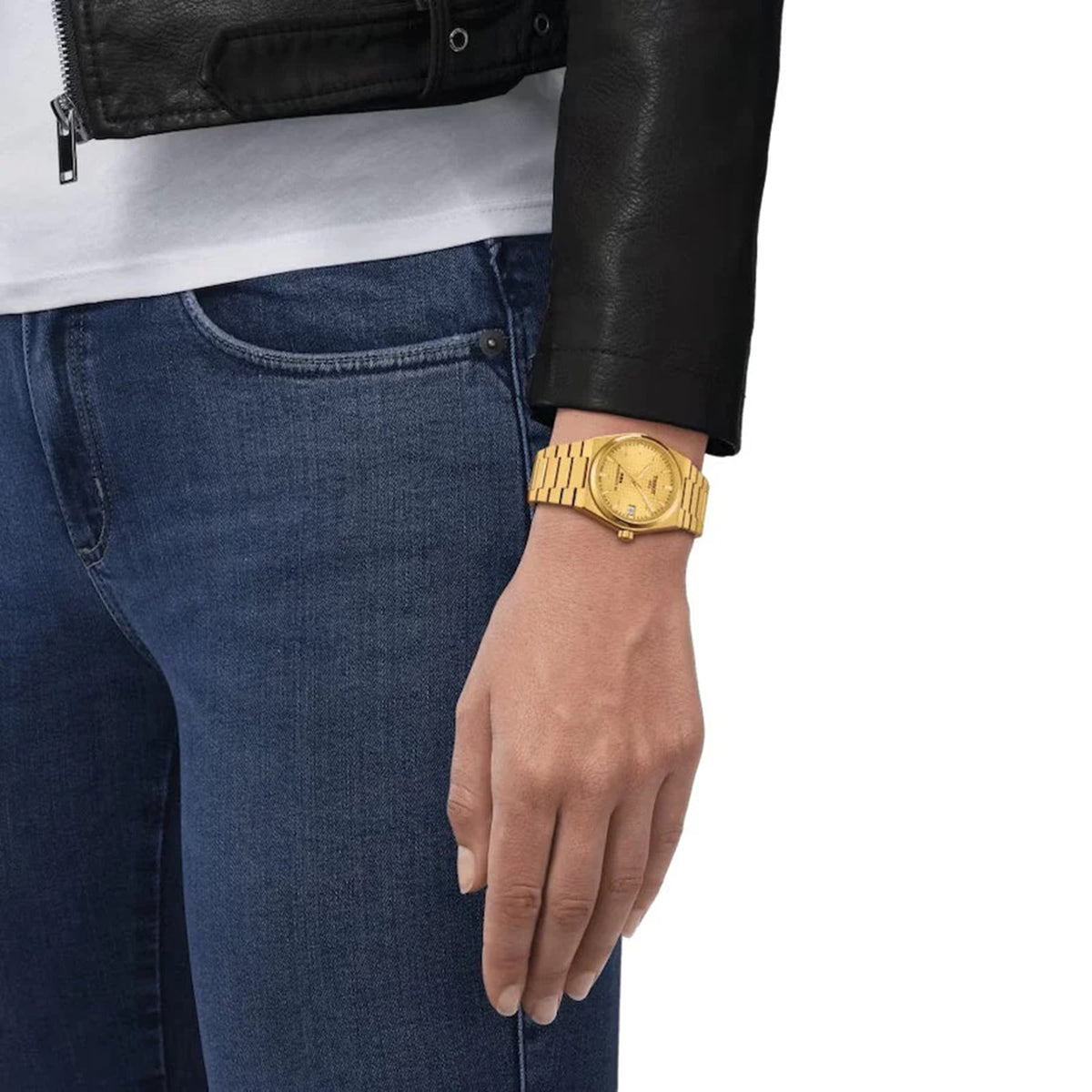 PRX Powermatic 80 | 35mm, Two-Tone Steel & PVD Yellow Gold, Gold Dial - image 2