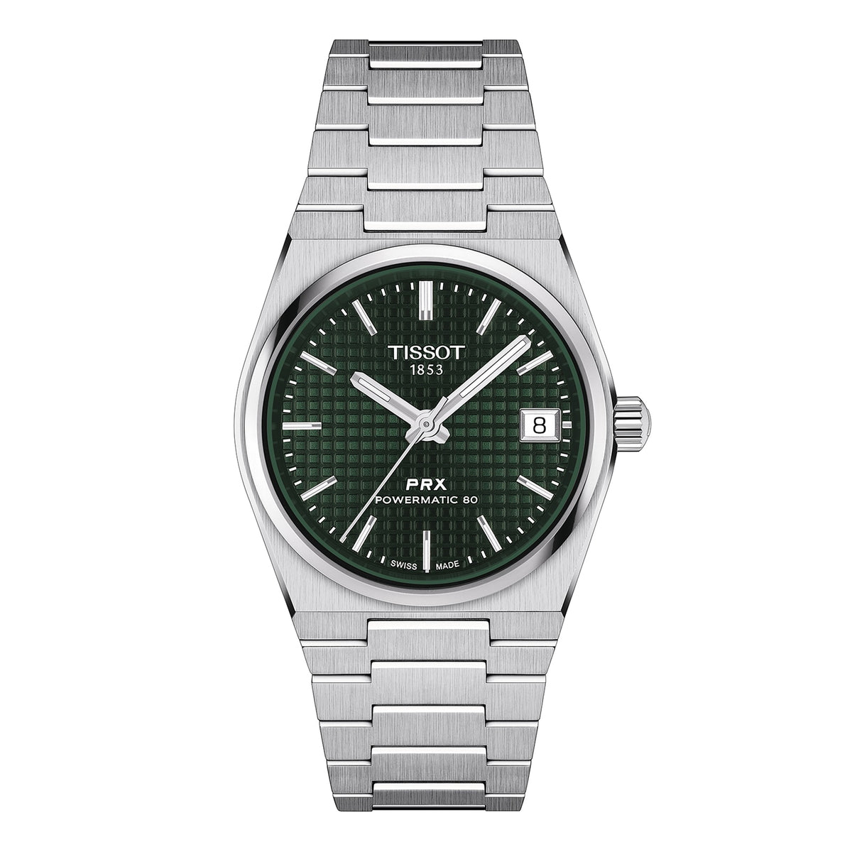 PRX Powermatic 80 | 35mm, Steel, Green Dial - image 1