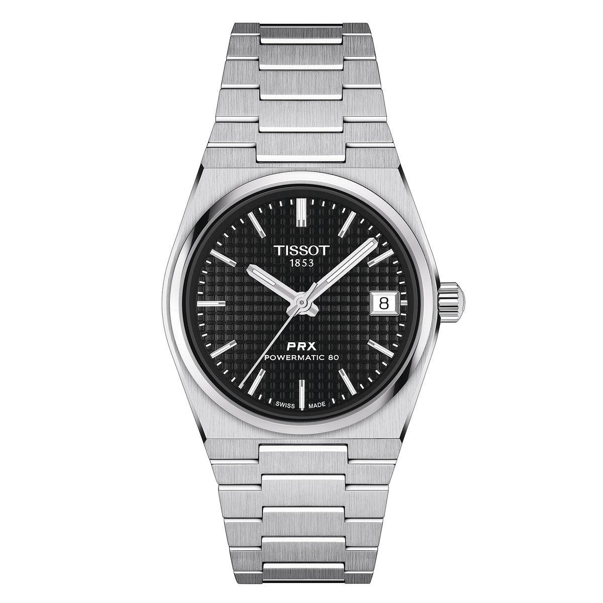 PRX Powermatic 80 | 35mm, Steel, Black Dial - image 1