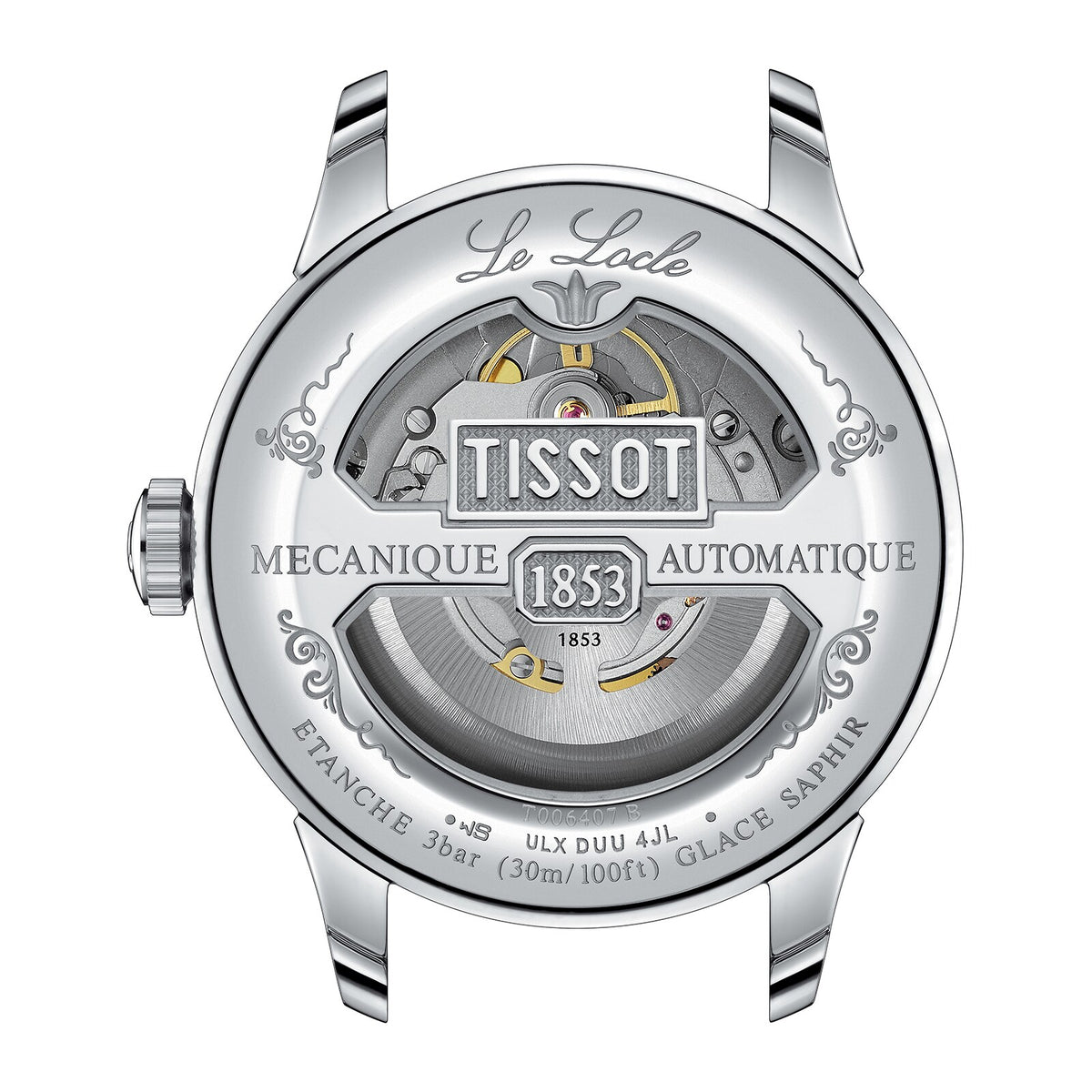 Le Locle Powermatic 80 20th Anniversary | 39mm, Steel, Silver Dial - image 3