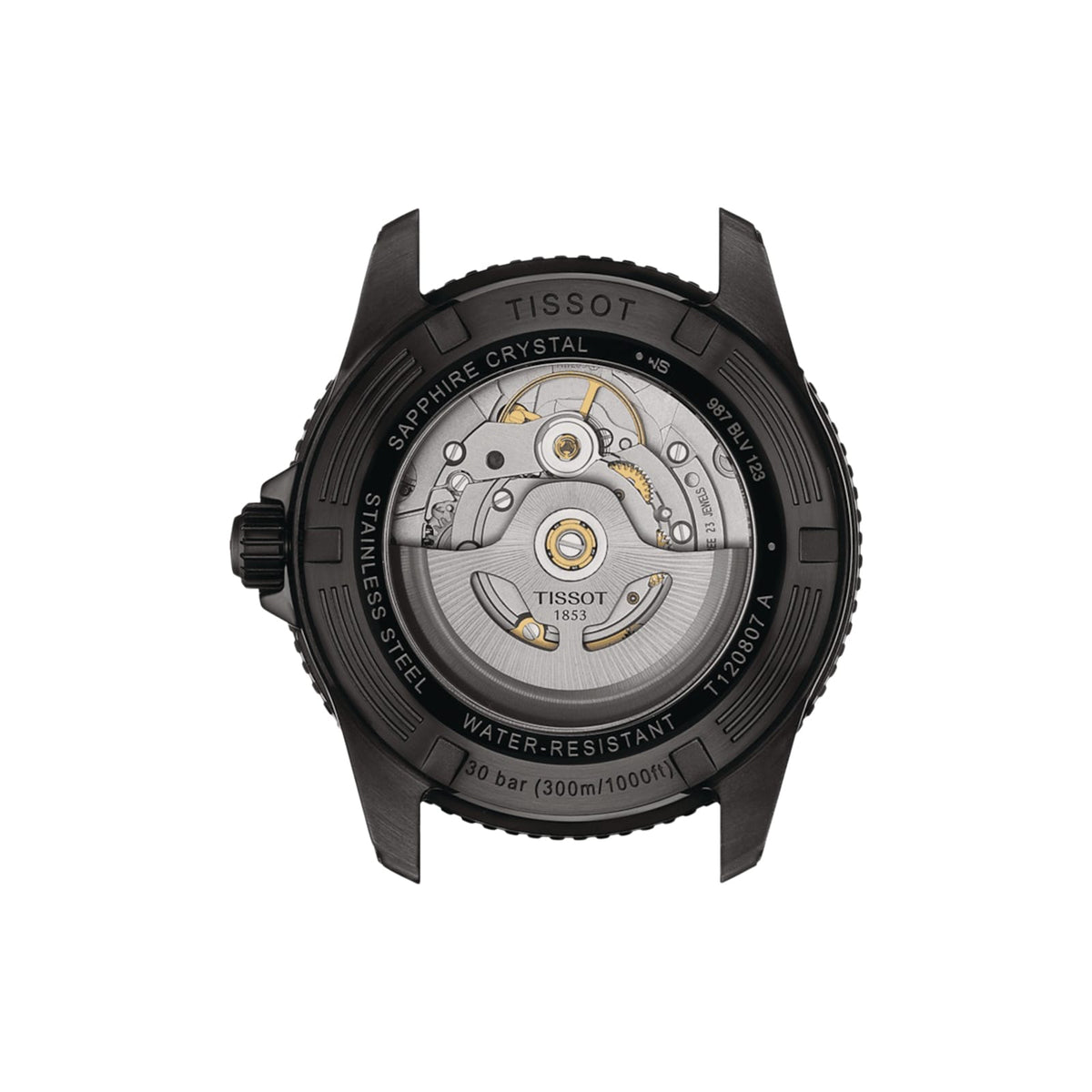 Seastar 1000 Powermatic 80 | 40mm, Two-Tone Steel & PVD Black, CANVAS, Blue Dial - image 3