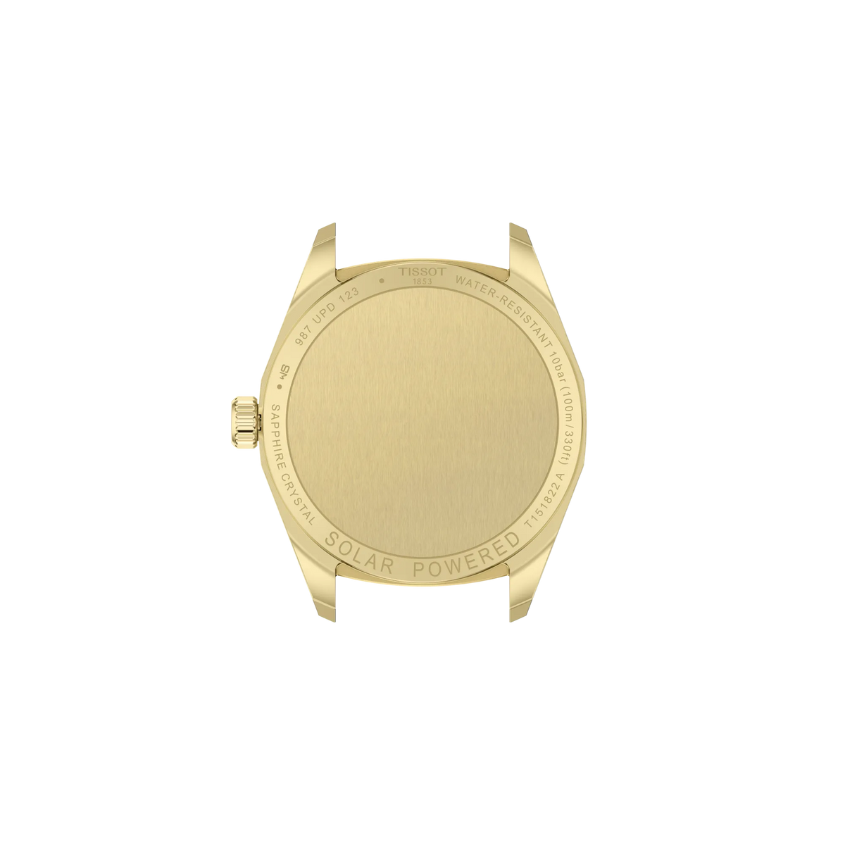 PRC Solar 100 34mm | 34mm, Two-Tone Steel & PVD Yellow Gold, Gold Dial - image 3