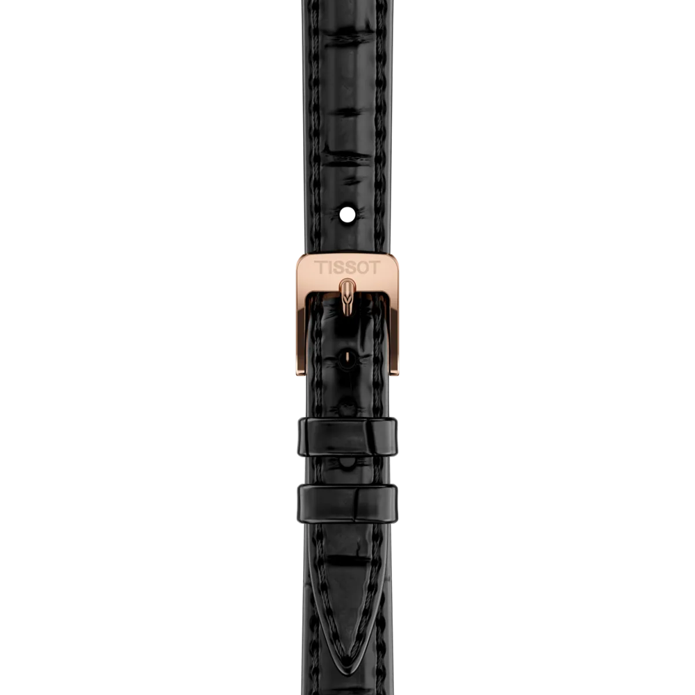 SRV 30mm | 22mm, Two-Tone Steel & PVD Rose Gold, Leather, White Mother of Pearl Dial - image 2