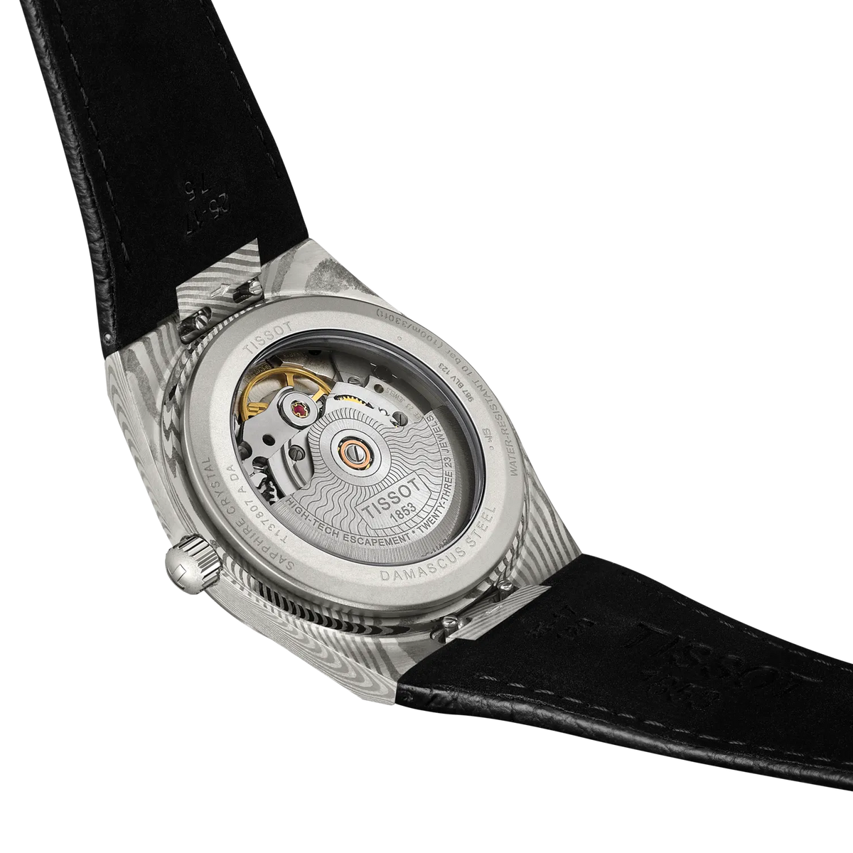 PRX 38 | 38mm, Steel, Leather, Grey Dial - image 3