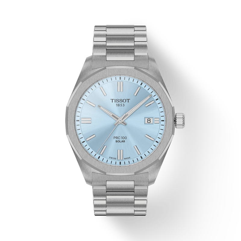 PRC100 Solar 39 | 39mm, Steel, Ice Blue Dial - image 1