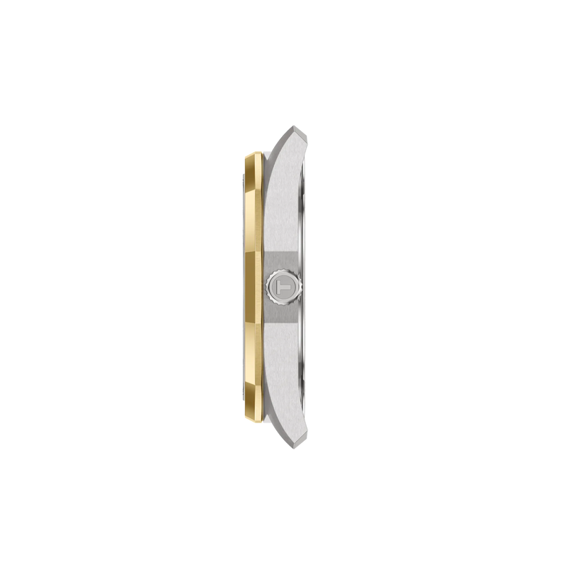 PRC100 Solar 39 | 39mm, Steel & PVD Yellow Gold, Silver Dial - image 2