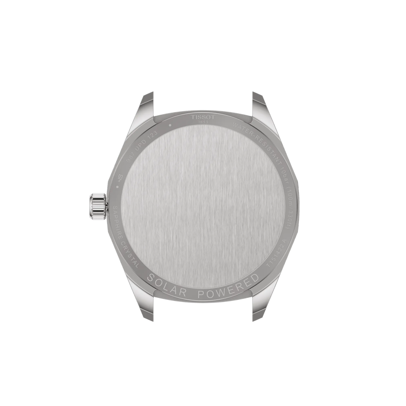 PRC100 Solar 39 | 39mm, Steel & PVD Yellow Gold, Silver Dial - image 3
