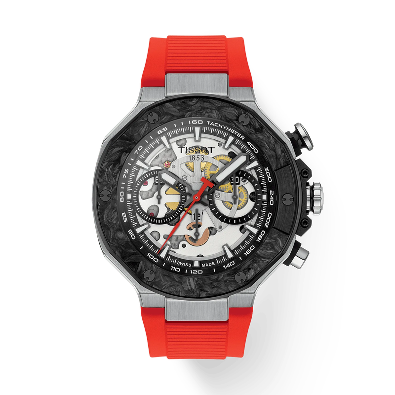 T-Race MotoGP 20206 45 | 45mm, Steel, Rubber, Other Dial - image 1