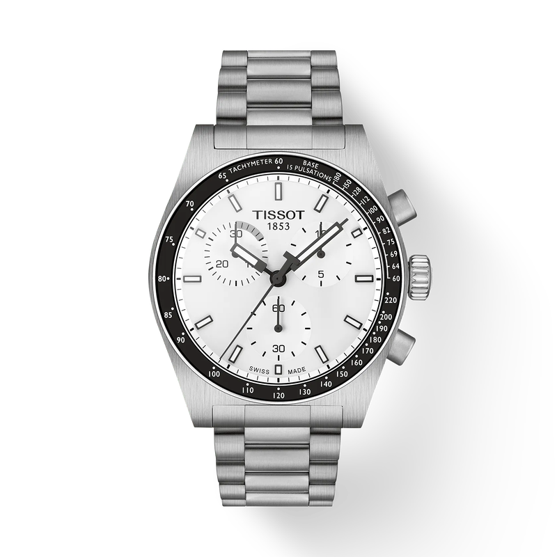 PR516 42 | 40mm, Steel, White Dial - image 1