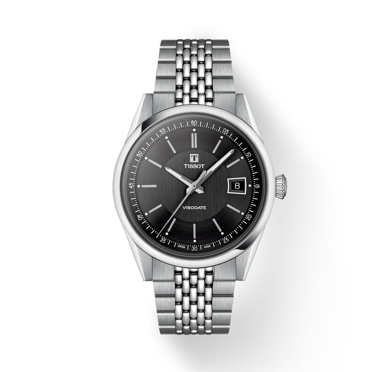 Visodate 39 | 39mm, Steel, Black Dial - image 1