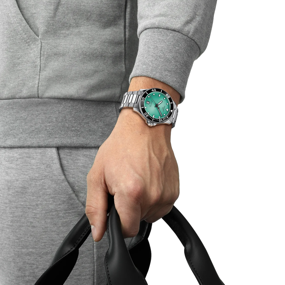 SeaStar 1000 | 40mm, Stainless Steel, Turquoise Dial - image 3
