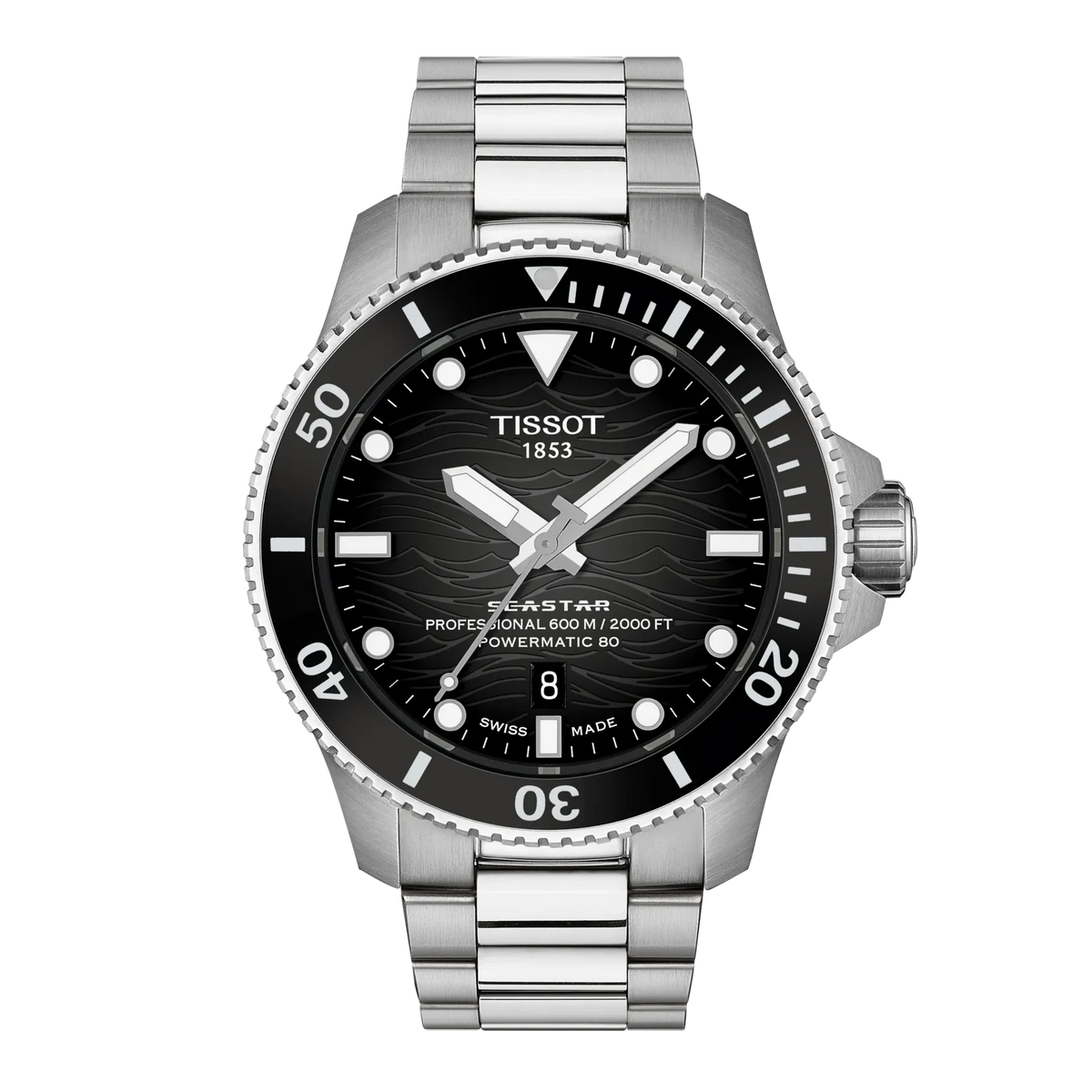 SeaStar 2000 | 44mm, Stainless Steel, Black Dial - image 1