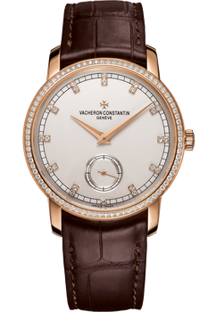 Traditionnelle Manual-Winding | 38mm, 18K Rose Gold, Silver Dial - image 1